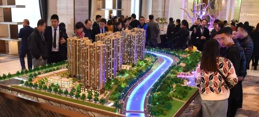 山西三建太原和平里項目營銷中心盛裝揭幕，開啟房地產開發新篇章